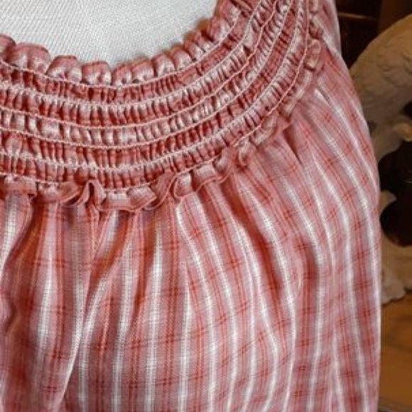 NWT MAX EDITION Peasant Blouse Rayon/Poly Blend Size Medium - Picture 6 of 8